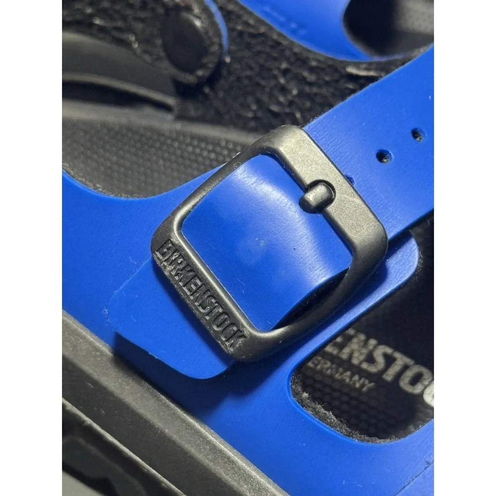 Birkenstock‎ Blue Kids Mogami Strap Sandal Size 32 US 1- 1.5
